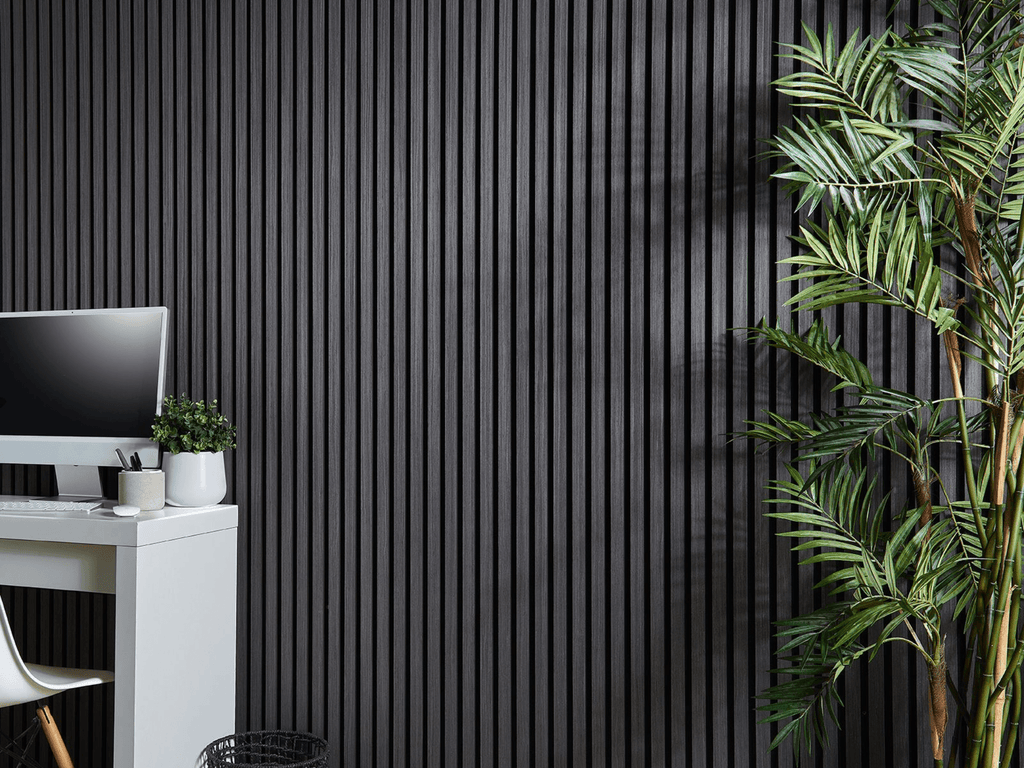 Dark Grey - Acoustic Wood Veneer Panels