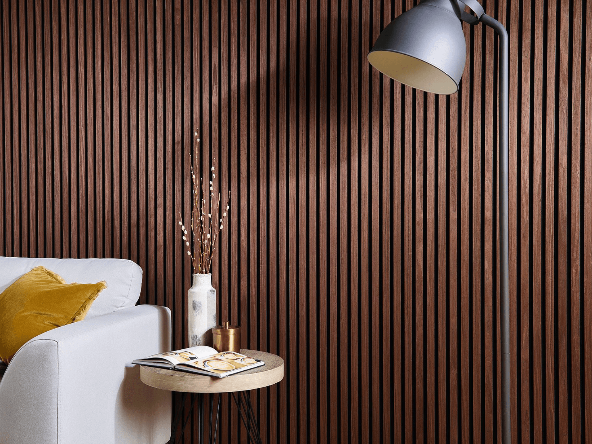 Dark Walnut - Acoustic Wood Veneer Panels