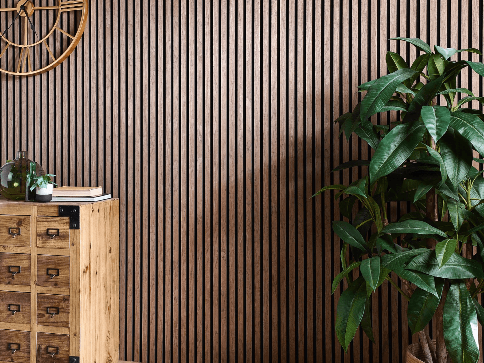 Light Walnut - Acoustic Wood Veneer Panels